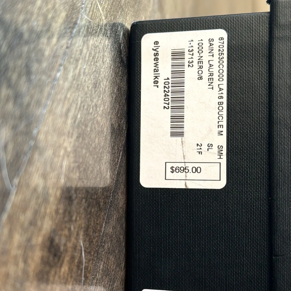 EUC Saint Laurent LA 16 boucle Mules - Picture 3 of 9